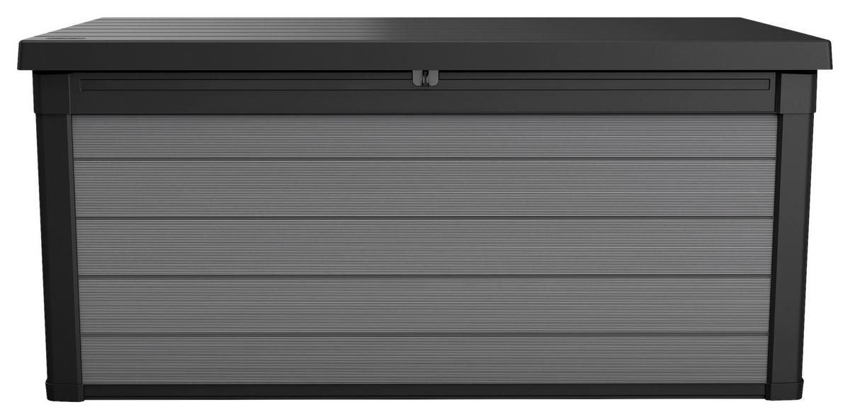 Kissenbox Premier 151,7x70x 72,5cm 570L Anthrazit/Grau - Anthrazit/Grau, Basics, Kunststoff (151,7/70/72,5cm)