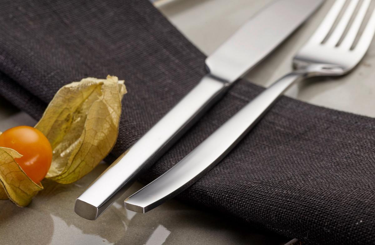 Echtwerk Tafelbesteck Edelstahl, Silber, 30-Teilig - Silberfarben, Basics, Metall (1,22kg) - Echtwerk