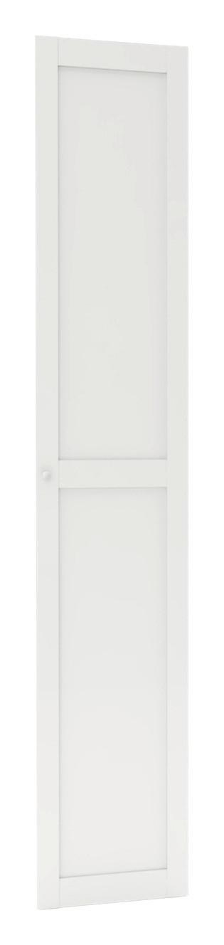 Dvere Unit - biela, Moderný, kov/kompozitné drevo (45,3/232,6/1,8cm) - Ondega