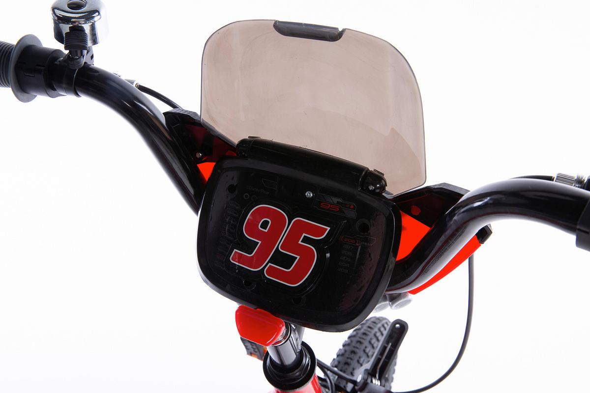 Kinderfahrrad Mit Stützrädern Cars 16 Zoll - Rot, Basics, Metall (54/78,1/106cm)