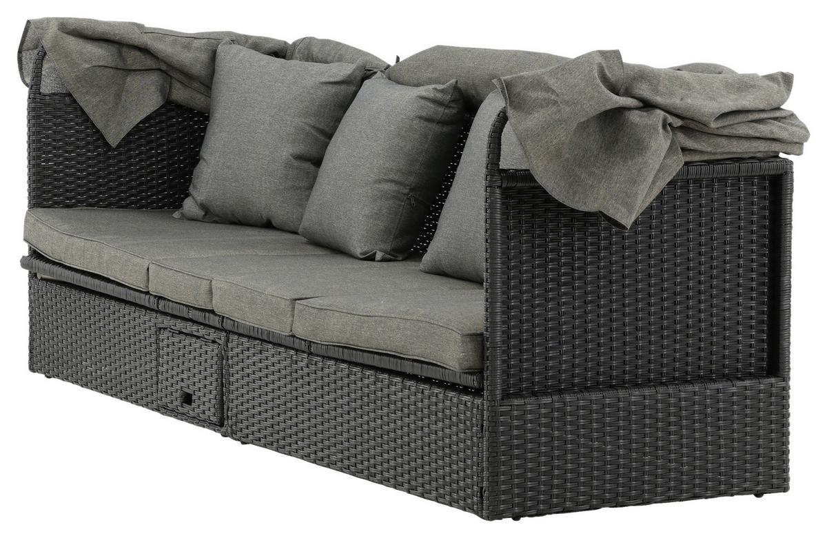Sonnenliege Nopy - KONVENTIONELL (200/135/60cm) - Gardenson