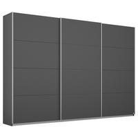 Schwebetürenschrank 271cm Belluno, Grau Metallic - Grau, MODERN, Holzwerkstoff (271/210/62cm) - Rauch Möbel