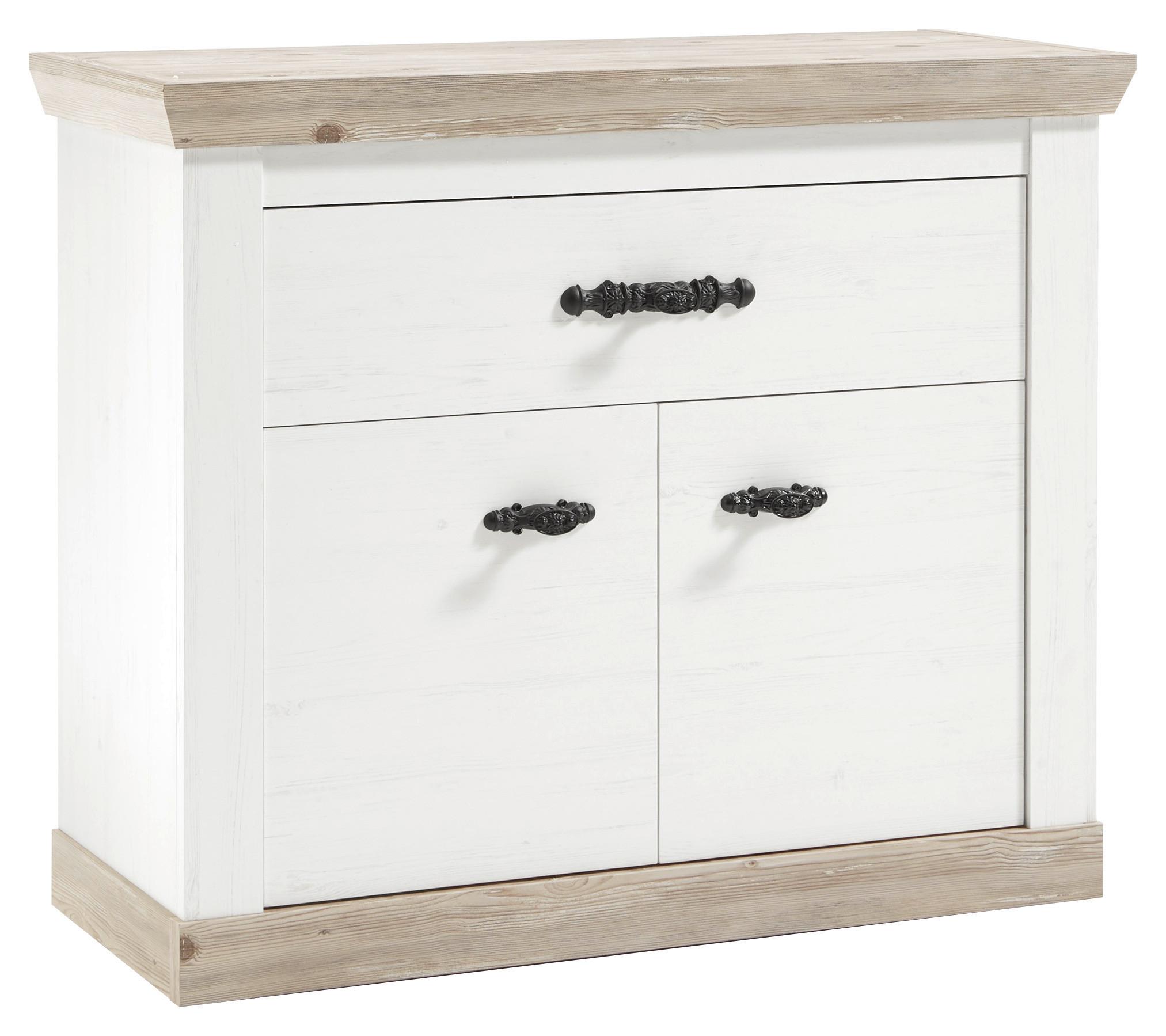 Kommode Florenz Hellbraun/Pinienfarben B:107cm - Hellbraun/Pinienfarben, Design, Holzwerkstoff (107/87/45cm) - MID.YOU