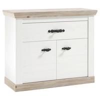 Kommode Florenz Hellbraun/Pinienfarben B:107cm - Hellbraun/Pinienfarben, Design, Holzwerkstoff (107/87/45cm) - MID.YOU