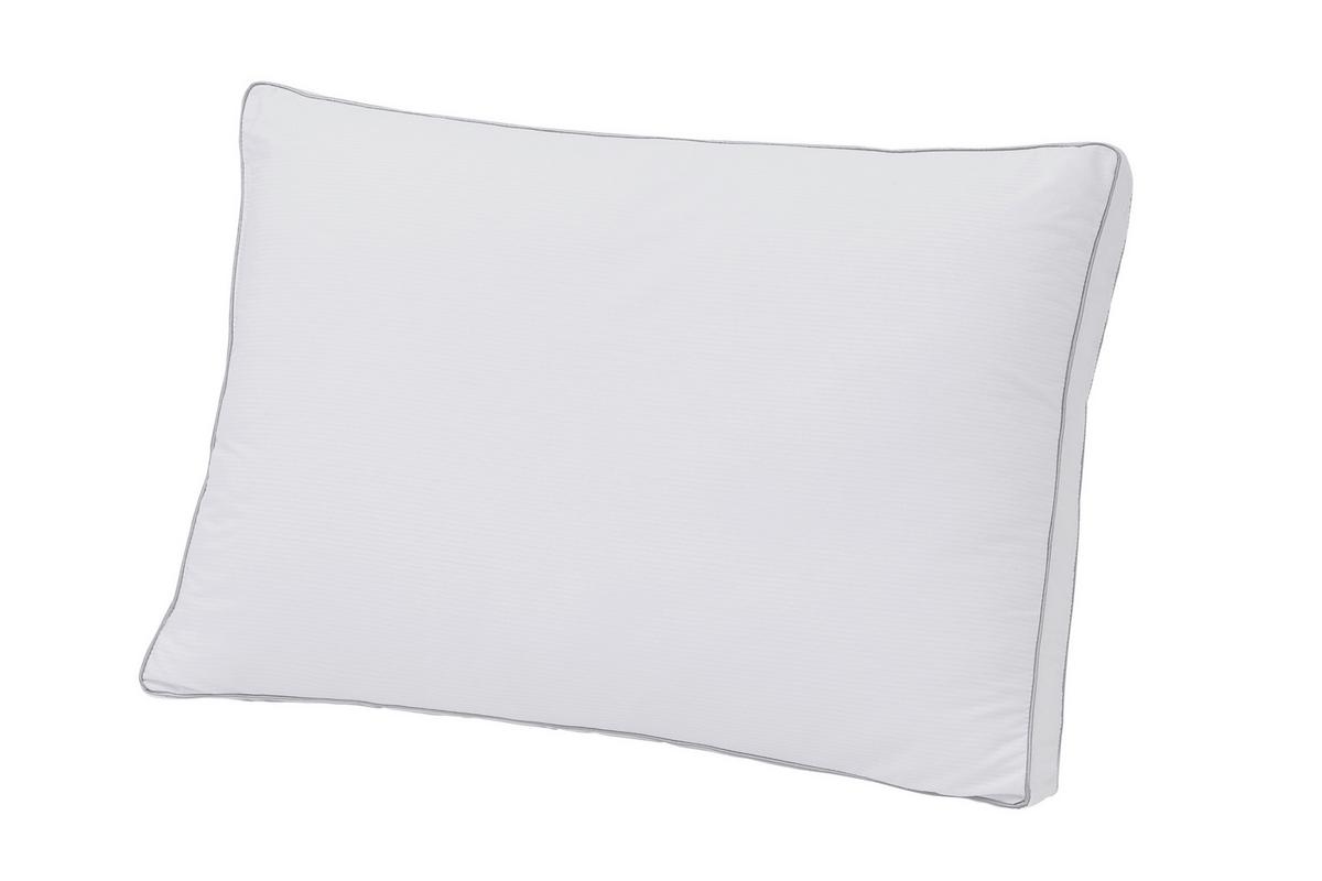 Kopfpolster Tesla Sleep - Weiß, Basics, Textil (40/80/12,4cm) - Yatas