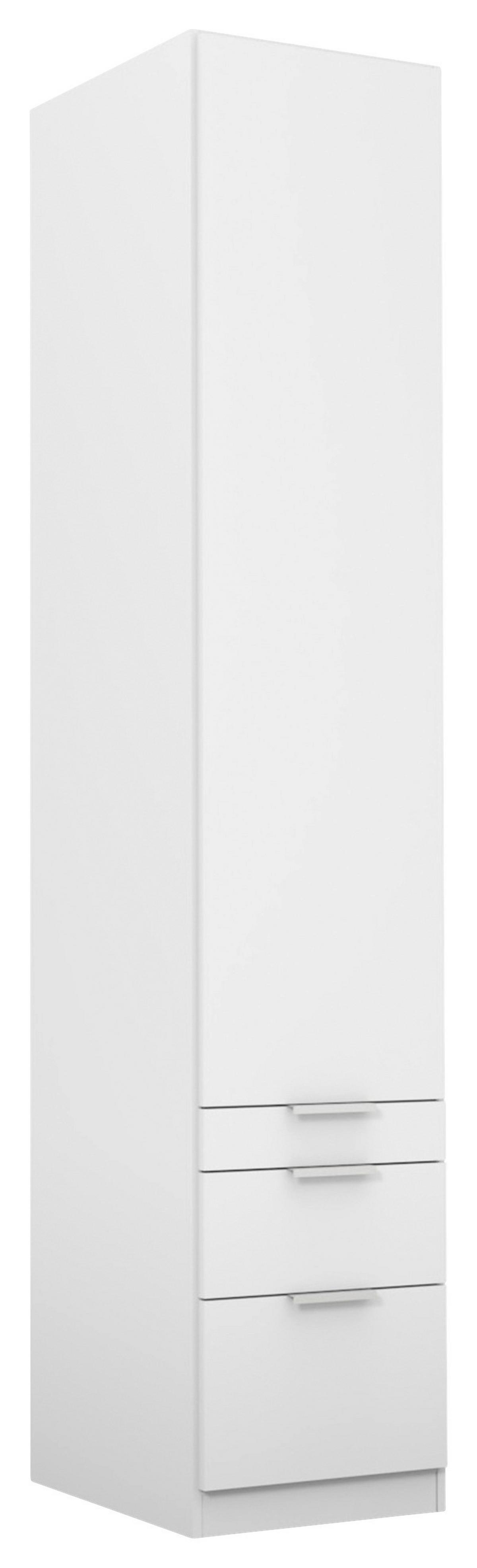 Drehtürenschrank Mit Laden B: 47 Cm Alabama, Weiß - Weiß, MODERN, Holzwerkstoff (47/229/54cm) - Rauch Möbel