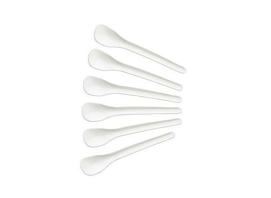 Eierlöffel 8 Stk./Pkg. - Weiß, KONVENTIONELL, Kunststoff (14cm) - Fackelmann Eierlöffel 8 Stk./Pkg. - Weiß, KONVENTIONELL, Kunststoff (14cm) - Fackelmann