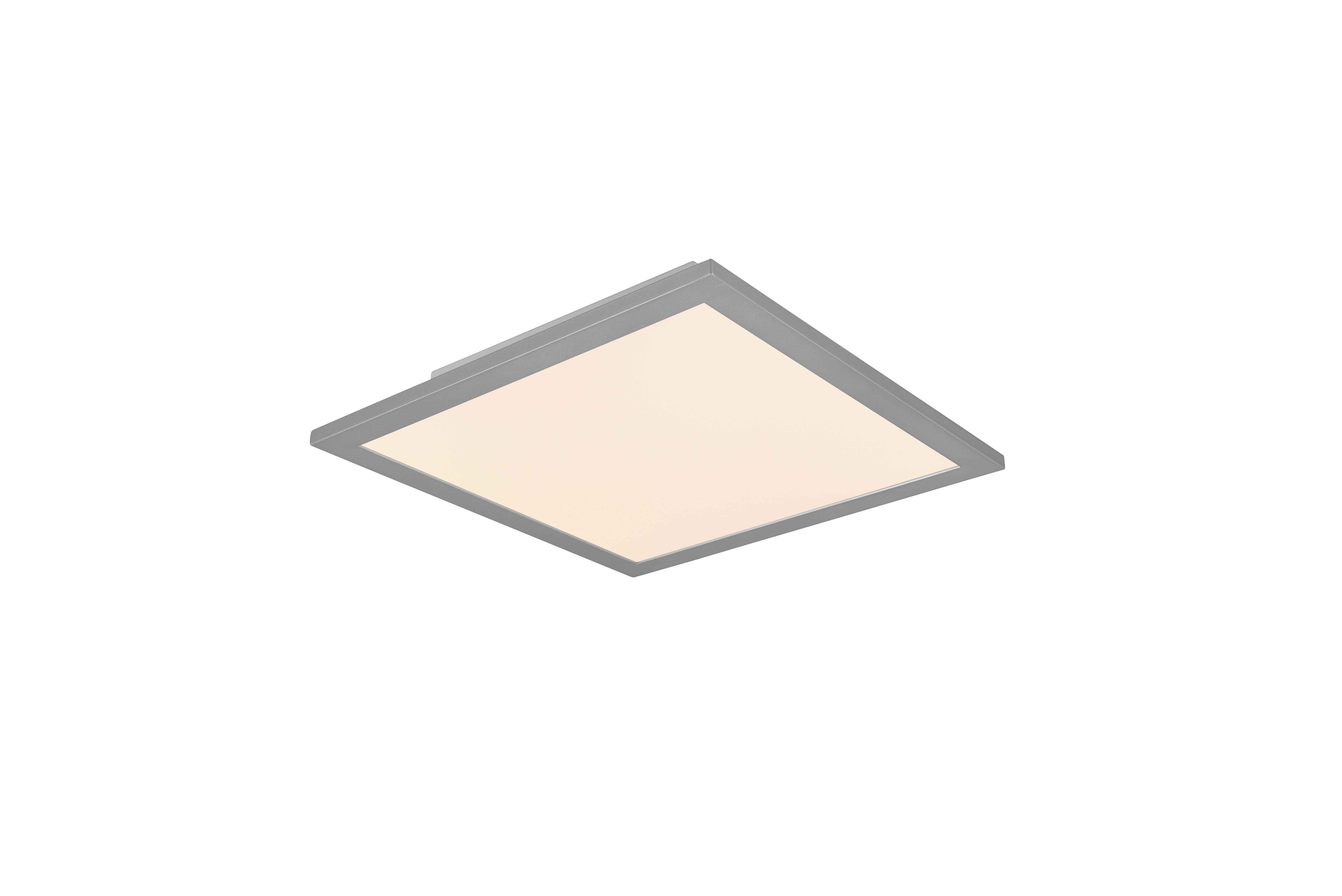 LED-Deckenleuchte Alpha L: 30 cm, Quadratisch - Titanfarben, Basics, Metall (30/30/5cm)