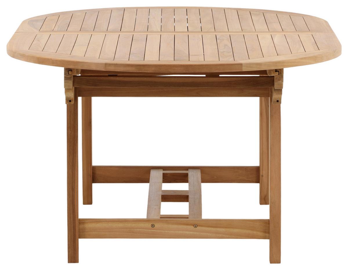 Gartentisch Kenya Teakholz L 180 Cm - Teakfarben, KONVENTIONELL, Holz (180/120/75cm) - Gardenson