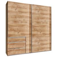 Schwebetürenschrank Mit Laden 250cm Level 36a, Eiche Dekor - Eichefarben, MODERN, Holzwerkstoff (250/216/65cm) - MID.YOU
