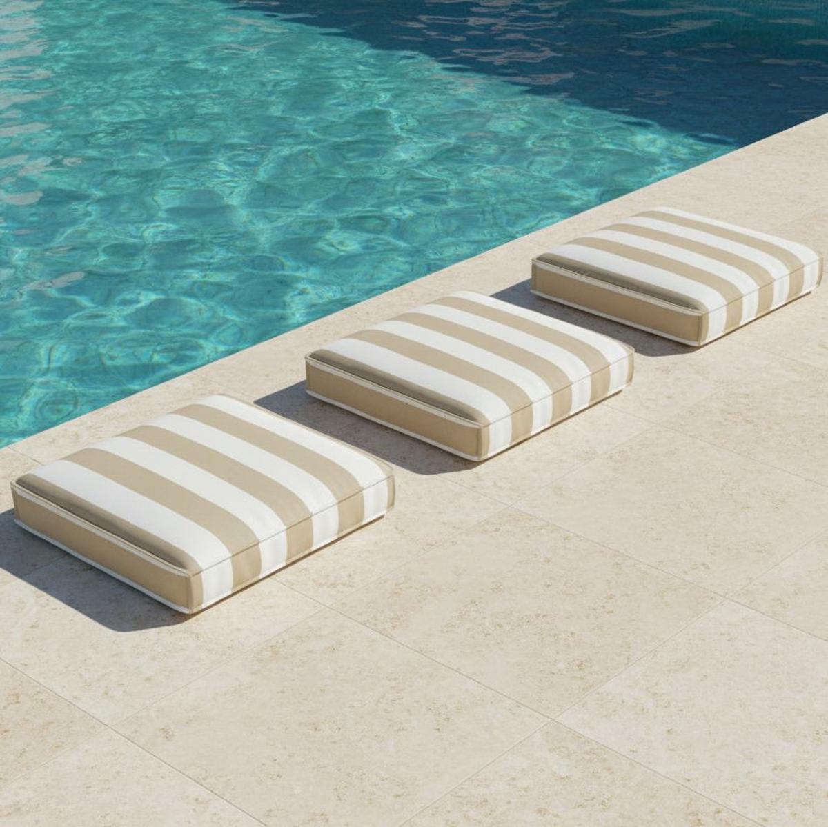 VENKOVNÍ POLŠTÁŘ MAGDA - šedá, Moderní, textil (40/5/40cm) - Bessagi Garden