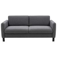 3-sitzer-sofa Ridley - Anthrazit/Schwarz, Basics, Textil (173/76/84cm) - MID.YOU