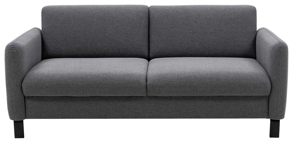 3-sitzer-sofa Ridley - Anthrazit/Schwarz, Basics, Textil (173/76/84cm) - MID.YOU
