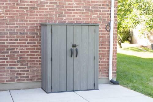 Werkzeugschrank 136x172x70 Cm Kunststoff - Naturfarben/Grau, Basics, Kunststoff (136/172/70cm)