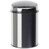 Odpadkový koš ECHTWERK SENSOR - černá/barvy nerez oceli, Trend, kov/plast (24,5/37,5cm) - Echtwerk