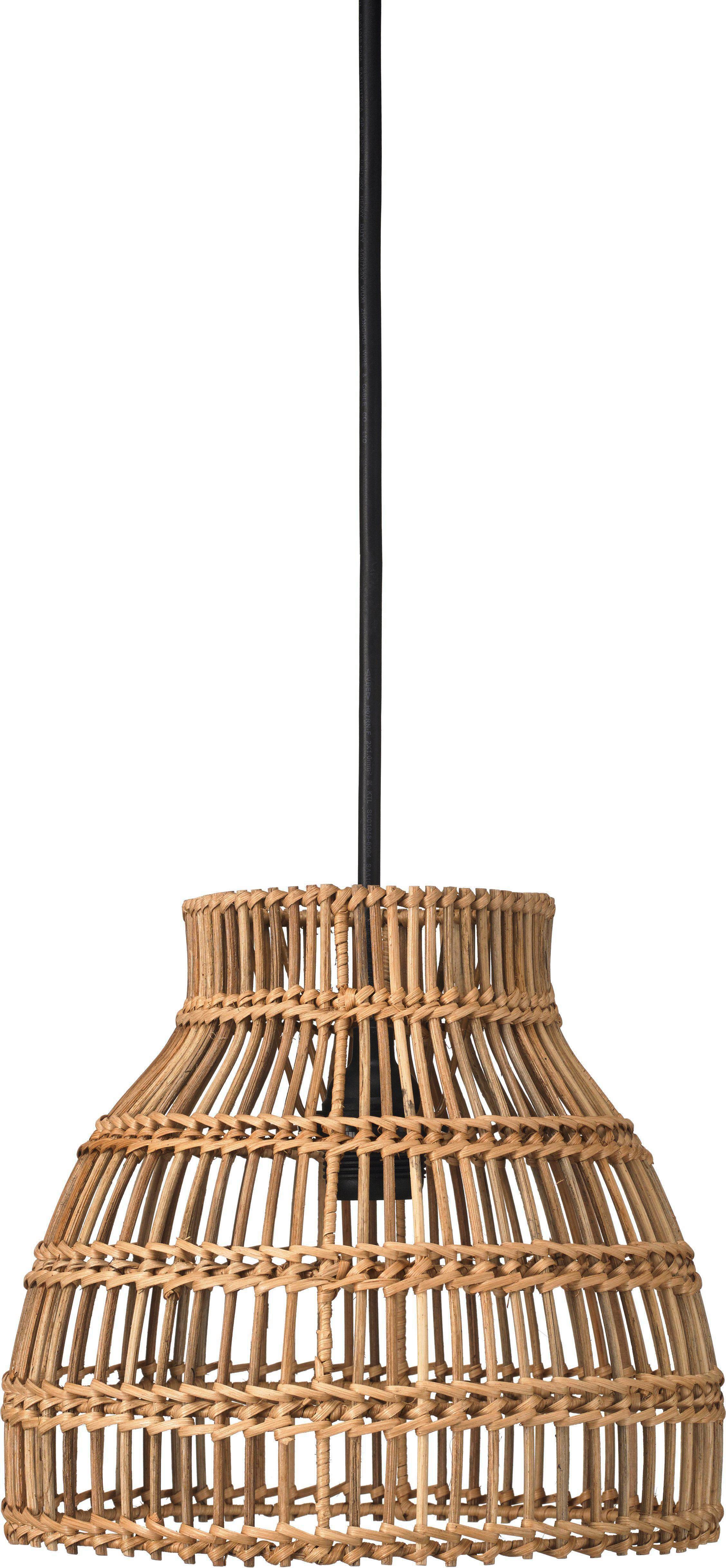 Außenhängeleuchte 4127-2503 Sarah - Naturfarben, Natur, Naturmaterialien (27/27cm)
