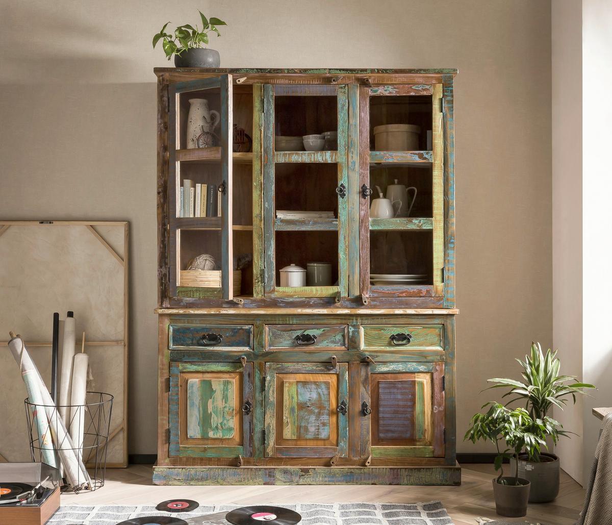 SIDEBOARD Multicolor B: 140cm - Multicolor, Design, Holz (140/80/40cm) - MID.YOU