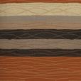 Renforcé Bettwäsche 140x200 cm Petra Orange Streifen - Orange, ROMANTIK / LANDHAUS, Textil - James Wood