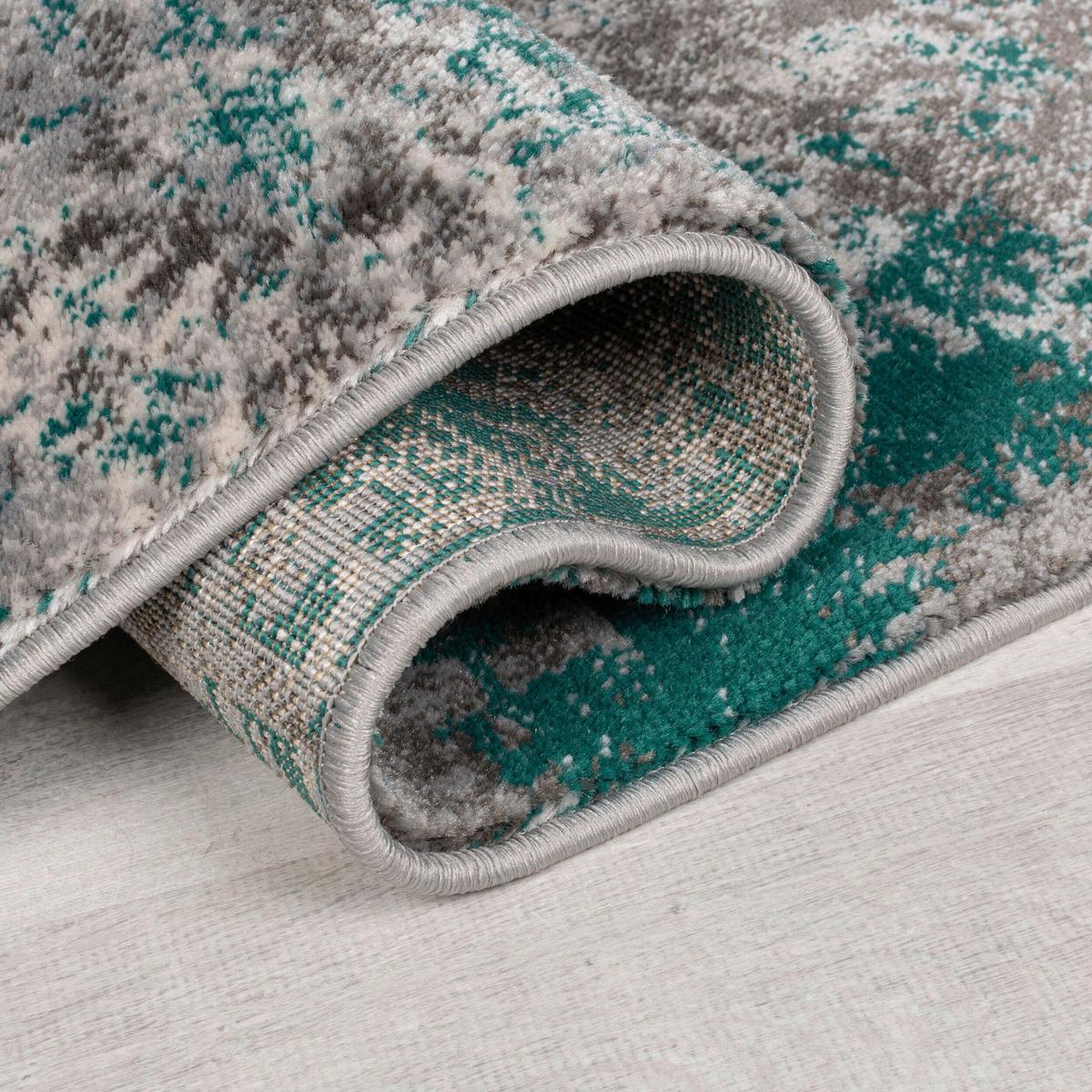 Läufer 503119373964 - Grün, Basics, Textil (80/300cm)