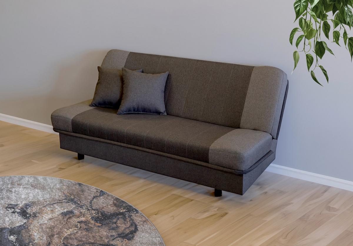 Kanapé Belluno New - sötétszürke/szürke, Romantik / Landhaus (193/85/80cm) - Best Price