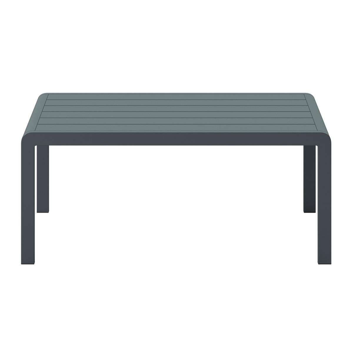 Loungegarnitur Palma - Dunkelgrau, MODERN, Textil/Metall - Luca Bessoni