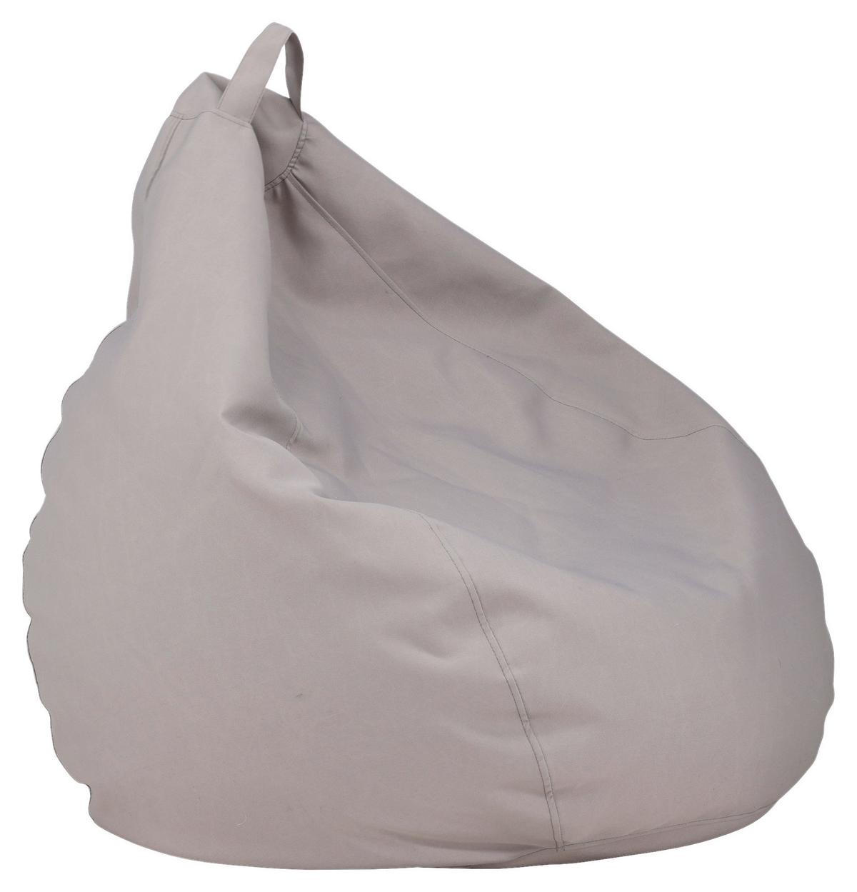 Outdoorsitzsack Bago - Beige, KONVENTIONELL, Textil (90/110/90cm) - Gardenson