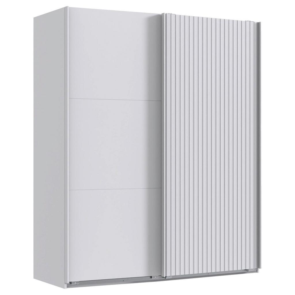 Schwebetürenschrank Andorra Weiß B: 200 Cm