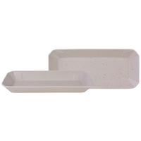 Servierschalenset Steinzeug Creme 2--Teilig. B/h: 30/13 Cm - Creme, Basics, Keramik (30/13cm) - Creatable