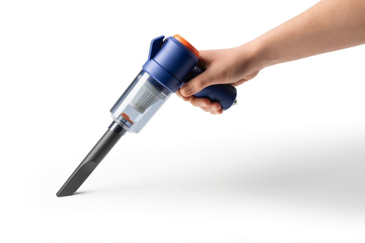 Akku-handstaubsauger Kks 15439 - Blau/Orange, Basics, Kunststoff/Metall (33,5/17/5,5cm)