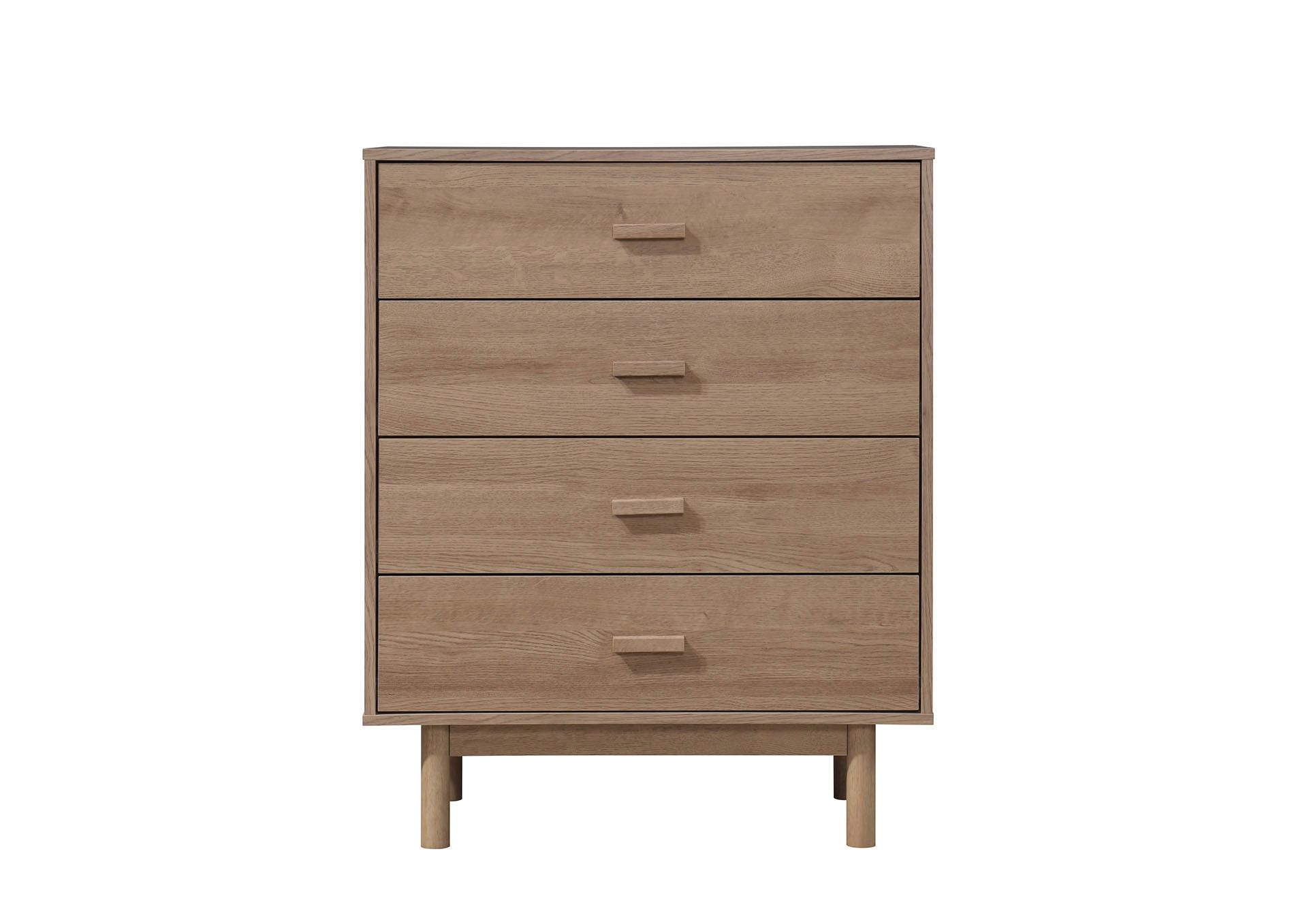 Kommode Melanie Eichefarben 80 Cm - Eichefarben, Design, Holzwerkstoff (80/100/44cm) - MID.YOU