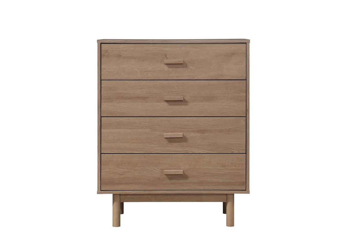 Kommode Melanie Eichefarben 80 Cm - Eichefarben, Design, Holzwerkstoff (80/100/44cm) - MID.YOU