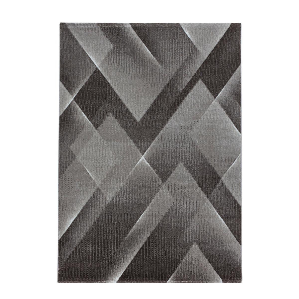 Webteppich Braun Costa 200x290 cm - Braun, Design, Textil (200/290cm)