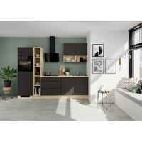 Küchenblock Ip1200 - Eichefarben/Braun, Design, Holzwerkstoff (280cm) - Impuls