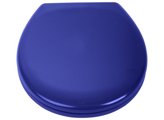WC-Sitz Duroplast Dunkelblau - Dunkelblau, MODERN, Kunststoff (37,4/45,3cm) WC-Sitz Duroplast Dunkelblau - Dunkelblau, MODERN, Kunststoff (37,4/45,3cm)