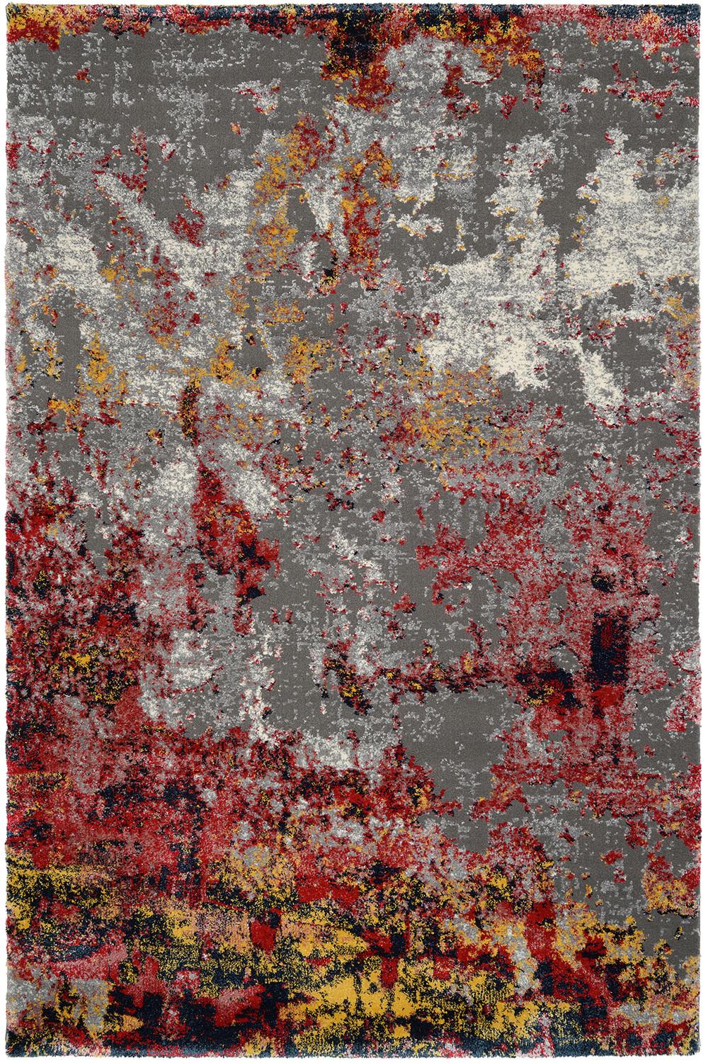 Webteppich Multicolor Timeline Summer 80x150 cm - Multicolor, Design, Textil (80/150cm) - Novel
