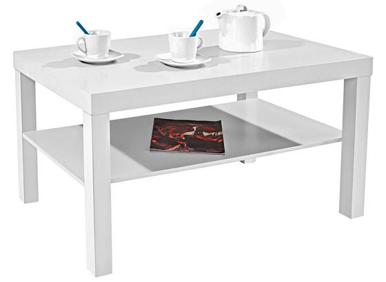 Konferenční Stolek Light - bílá, Moderní, kompozitní dřevo (90cm) Konferenční Stolek Light - bílá, Moderní, kompozitní dřevo (90cm)
