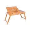 Laptoptisch Bambus ausziehbar B: 35 cm, H: 29 cm - Naturfarben, Basics, Holz (55/35/29cm) - Boxxx