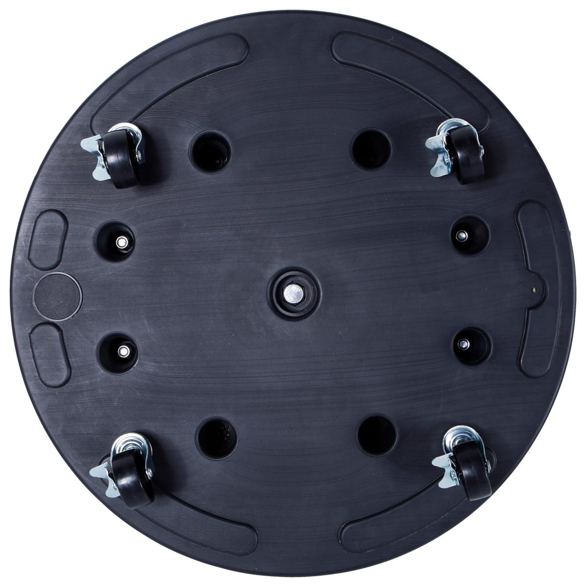 Sonnenschirmständer Berlin - Schwarz, MODERN, Kunststoff/Stein (50/41/50cm) - Beldano