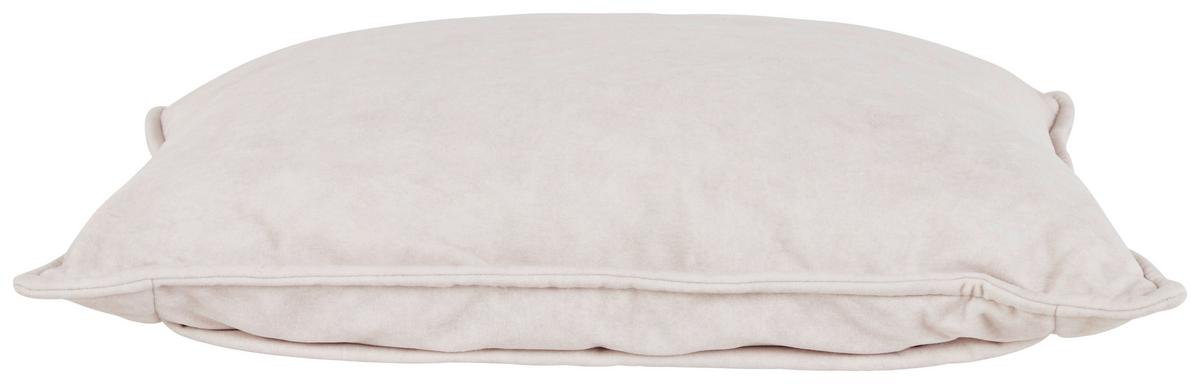 Zierkissen Lea 72x57 cm Polyester Creme mit Zipp - Creme, KONVENTIONELL, Textil (72/57cm) - Luca Bessoni
