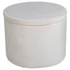 Pouf Dunken - Beige, Design, Kunststoff/Textil (51/43/51cm) - Livetastic