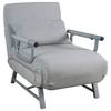 Schlafsessel Kolino Grau 64x95x78 cm - Grau, MODERN, Textil (64/95/78cm) - MID.YOU
