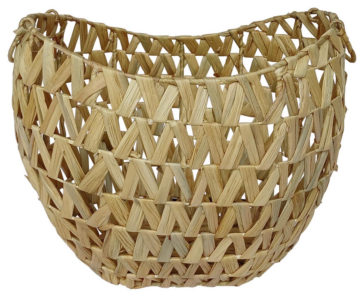 Aufbewahrungsbox Ryal - Naturfarben, KONVENTIONELL, Naturmaterialien/Metall (45/35/36.5cm) - Ondega