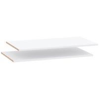 Einlegebodenset Kivo Weiß, B: 86,6 cm - Weiß, Basics, Holzwerkstoff (86,6/48,8/1,6cm)