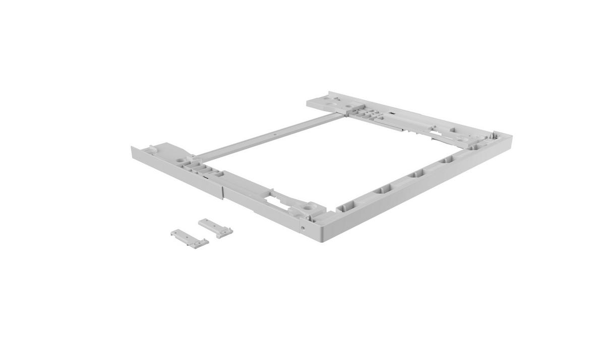 Waschmaschinenzwischenstück SKGUP1 - Weiß, Basics, Kunststoff/Metall (59,5/3/50cm) - Gorenje