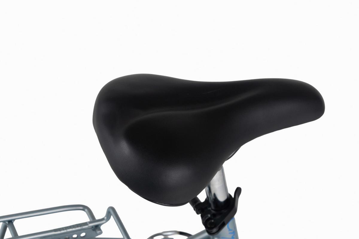 Citybike 26'' mit Korb DaCapo Cantaloupe grau - Grau, LIFESTYLE, Metall (25/140cm)