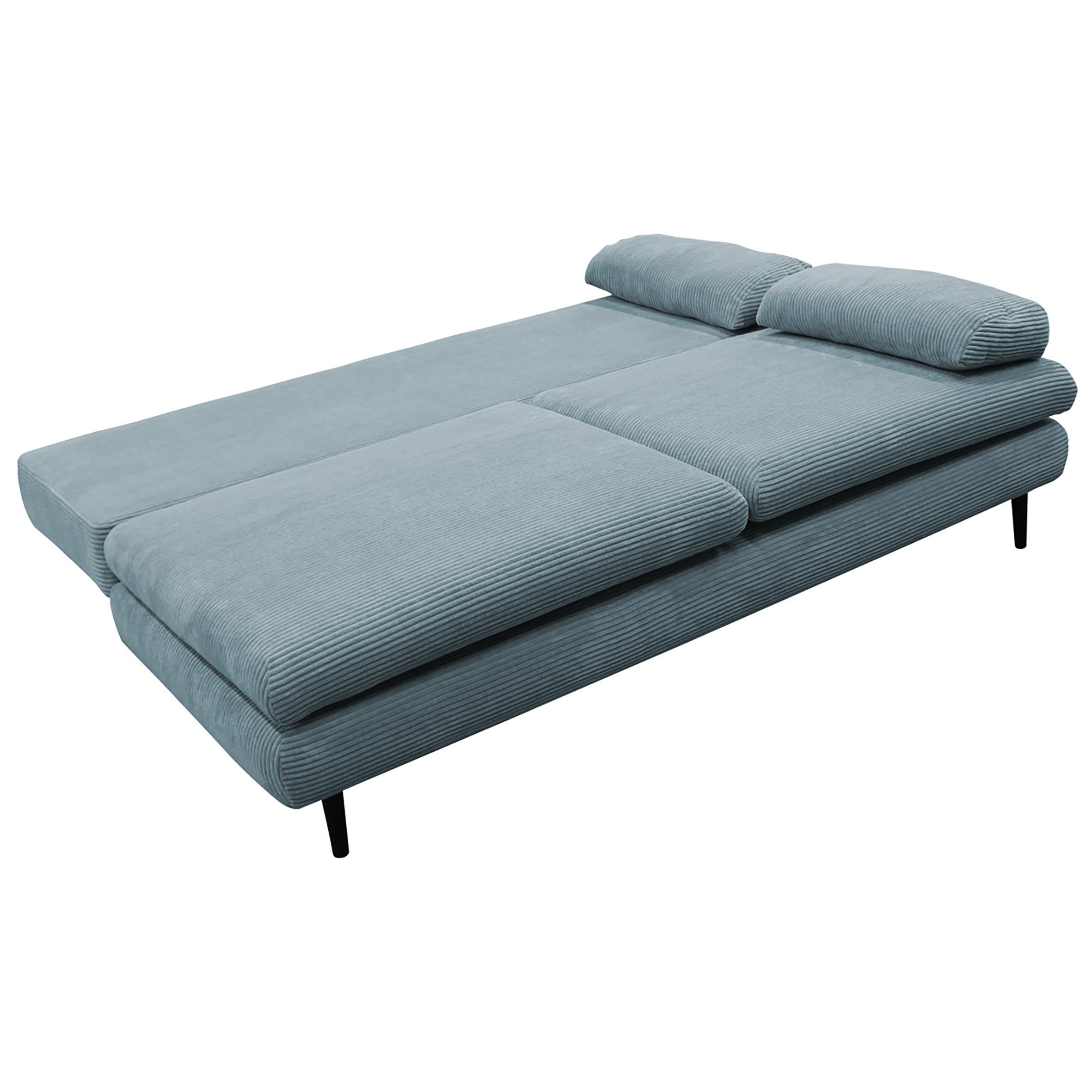 Schlafsofa mit integrierten Bettkasten