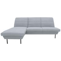 Ecksofa Looks Ix - Schwarz/Hellblau, Design, Textil (168/214cm) - LOOKS by W.Joop