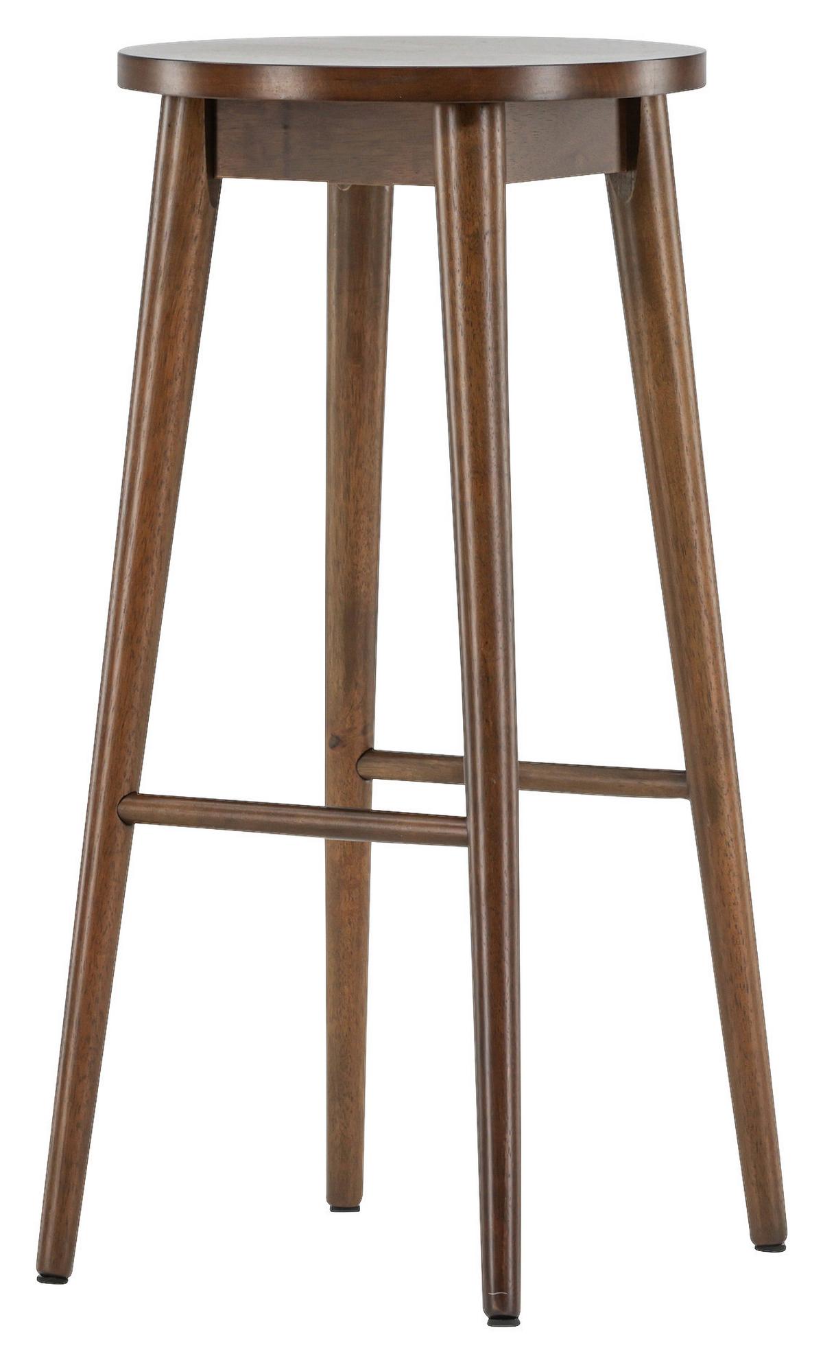 Barhocker-Set Mollösand - Braun, Design, Holz (36/75/36cm) - Livetastic