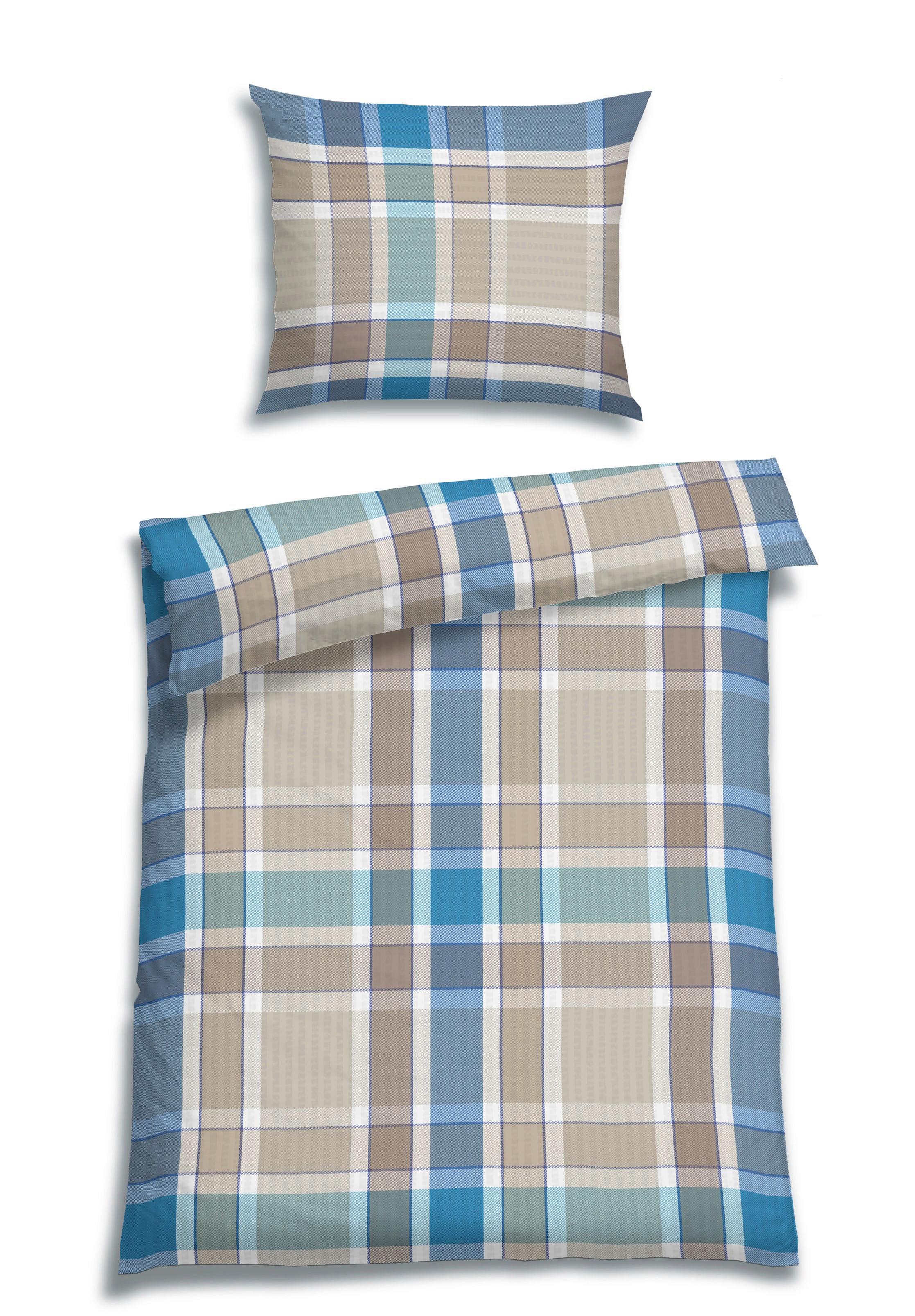 POSTEĽNÁ BIELIZEŇ SERB.005.OLLE JEANS - modrá, Design, textil (140/200cm) - Florella