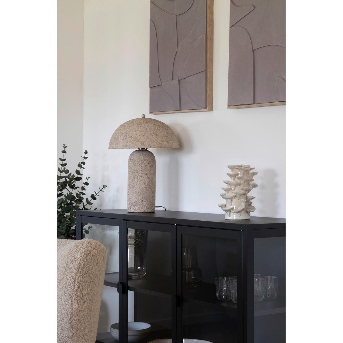 Vase Decoration Beige B: 18 Cm - Beige, Design, Keramik (18/24/15cm)